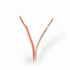 NEDIS CAGW1500TR1000 SPEAKER CABLE 2X 1.50 MM2 100 M WRAP TRANSPARENT