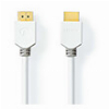 NEDIS CVBW34000WT15 HIGH SPEED HDMI CABLW WITH ETHERNET 4K@60HZ 18GBPS 1.50M WHITE