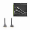 NEDIS CVTB34000GY100 PREMIUM HIGH SPEED HDMI CABLE WITH ETHERNET 10.00M GUN METAL GREY