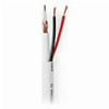 NEDIS SCGR90300WT100 SECURITY CABLE ON REEL 0.61 + 2X 0.38 100M WHITE