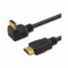SAVIO CL-109 HDMI (M) V2.0 CABLE COPPER, ANGLED 3M BLACK