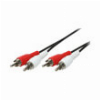 LOGILINK CA1039 AUDIO CABLE 2X2 CINCH MALE 2.5M