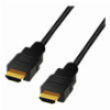 LOGILINK CH0077 HDMI CABLE HIGH SPEED WITH ETHERNET 8K/60HZ 1M BLACK