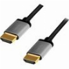 LOGILINK CHA0102 HDMI CABLE A/M TO A/M 8K/60 HZ ALU BLACK/GREY 3M