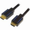 LOGILINK CHB004 HDMI CABLE A/M TO A/M 4K/60 HZ CERTIFIED BLACK/BLUE 1.8M