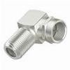 HAMA SATELLITE RECEIVER ADAPTER F-PLUG - F-SOCKET 90°