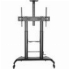 GEMBIRD HEIGHT ADJUSTABLE TV FLOOR STAND WITH CASTER WHEELS 60' - 100' TVS-100T-02