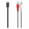 HAMA 200730 AUDIO CABLE, USB-C PLUG - RCA PLUG, STEREO, 1.50 M