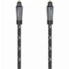 HAMA 205140 AUDIO OPTICAL FIBRE CABLE ODT PLUG (TOSLINK) METAL 3M