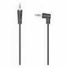 HAMA 205285 AUDIO CABLE 3.5MM STEREO JACK M- M 90°- 0.5M