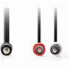 NEDIS CAGL22200BK15 STEREO AUDIO CABLE 3.5MM MALE - 2X RCA MALE 1.50M BLACK