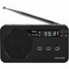 AIWA RADIO FM PLL RDS ALARM CLOCK BATTERY WITH ANTENNA AIWA BLACK RS-77PLL/BK