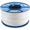 EDISION ΚΑΛΩΔΙΟ COAXIAL ICX-100 CCS AL ECA PVC ΛΕΥΚΟ 100M