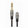 GEMBIRD A-63M35F-0.2M 6.35 MM TO 3.5 MM AUDIO ADAPTER CABLE 0.2 M