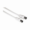 HAMA 205030 ANTENNA CABLE COAX PLUG - COAX SOCKET 5 M 75 DB 1 STAR