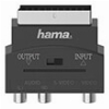 HAMA 205268 VIDEO ADAPTER S-VHS SOCKET / 3 RCA SOCKETS - SCART PLUG 4-PIN