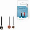 NEDIS CAGB22250BK02 STEREO AUDIO CABLE 3.5MM MALE - 2X RCA FEMALE 0.2M BLACK