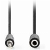 NEDIS CAGL22050BK50 STEREO AUDIO CABLE 3.5MM MALE - 3.5MM FEMALE 5.00M BLACK