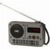ΟSIO OPR-3020 ΓΚΡΙ ΨΗΦΙΑΚΟ ΦΟΡΗΤΟ ΡΑΔΙΟΦΩΝΟ ΜΕ BLUETOOTH AUX USB FM ΚΑΡΤΑ TF REC 5W