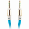 FOREVER AUDIO CABLE JACK 3,5MM - JACK 3,5MM 1,0 M BLUE