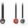 NEDIS CAGL22200BK20 STEREO AUDIO CABLE 3.5MM MALE - 2X RCA MALE 2.00M BLACK