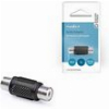 NEDIS CAGB24950BK MONO AUDIO ADAPTER RCA FEMALE - RCA FEMALE BLACKP