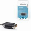 NEDIS CAGB24940BK SUBWOOFER ADAPTER RCA MALE - 2X RCA FEMALE BLACKP