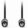 NEDIS CAGL22000BK05 STEREO AUDIO CABLE 3.5MM MALE - 3.5 MM MALE 0.50M BLACK