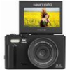 LAMTECH 5K FLIP DIGITAL CAMERA WIFI BLACK