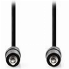 NEDIS CAGL22000BK15 STEREO AUDIO CABLE 3.5MM MALE - 3.5MM MALE 1.50M BLACK
