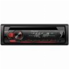 PIONEER DEH-S121UB 4X50W 1-DIN CD TUNER WITH RDS TUNER USB AUX-IN WITH REMOTE RED