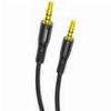 AUDIO AUX CABLE FONENG BM22 3.5MM/3.5MM 1M BLACK