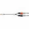 CITRONIC S3J-26J150 ΚΑΛΩΔΙO ΉΧΟΥ 3.5MM STEREO JACK PLUG - 2 X 6.3MM MONO JACK PLUGS 1,5 M (ΤΕΜΑΧΙΟ)