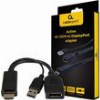CABLEXPERT ACTIVE 4K HDMI TO DISPLAY PORT ADAPTER BLACK RETAIL PACK A-HDMIM-DPF-01
