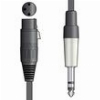 CHORD XF-S6J150 ΚΑΛΩΔΙΟ ΗΧΟΥ XLR FEMALE - 6.3MM TRS JACK PLUG 1.5M (ΤΕΜΑΧΙΟ)