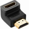 UGREEN HD112 VIDEO ADAPTER UP ANGLE HDMI TO HDMI 4K BLACK