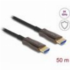 DELOCK ACTIVE OPTICAL HDMI CABLE 8K60HZ/4K144HZ METAL PROTECTION T-T 50M DELOCK 86034