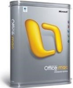 OFFICE MAC 2004 ENGLISH CD