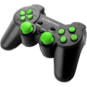 ESPERANZA EGG102G GAMEPAD USB WARRIOR BLACK/GREEN