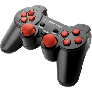 ESPERANZA EGG102R GAMEPAD PC USB WARRIOR BLACK/RED