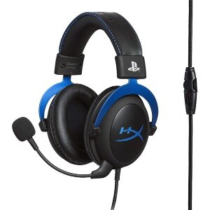 HYPERX HX-HSCLS-BL/EM CLOUD GAMING HEADSET BLUE FOR PS4
