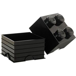 LEGO STORAGE BRICK 4 BLACK