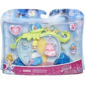 DISNEY PRINCESS SMALL DOLL PLAYSET ASST CINDERELLAS BIBBIDI BOBBIDI CARRIAGE (B5344)