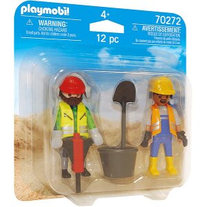 PLAYMOBIL 70272 DUO PACK ΕΡΓΑΤΕΣ ΟΙΚΟΔΟΜΩΝ