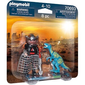 PLAYMOBIL 70693 DUO PACK ΒΕΛΟΣΙΡΑΠΤΟΡΑΣ ΚΑΙ ΚΥΝΗΓΟΣ ΔΕΙΝΟΣΑΥΡΩΝ **