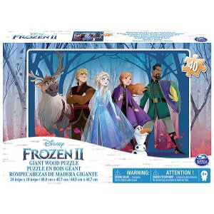 ΠΑΖΛ 40PZ FROZEN 2 - GIANT WOOD PUZZLE (60,9 CM X 45,7CM) (20115367)