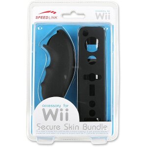 SPEEDLINK SL-3421-SBK SECURE SKIN BUNDLE FOR WII BLACK