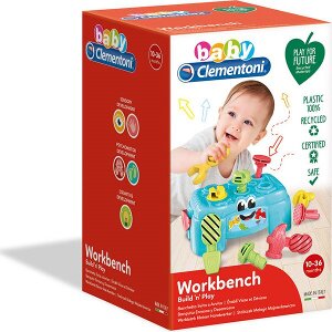 AS BABY CLEMENTONI WORKBENCH BUILD N PLAY (1000-17042)