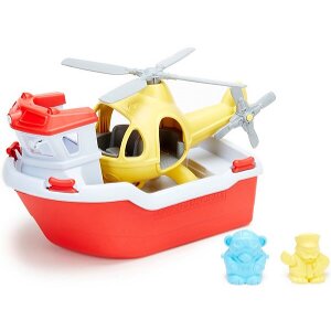 RESCUE BOAT WITH HELICOPTER (RBH1-1155)