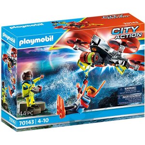 PLAYMOBIL 70143 ΕΠΙΧΕΙΡΗΣΗ ΔΙΑΣΩΣΗΣ ΔΥΤΗ ΜΕ DRONE